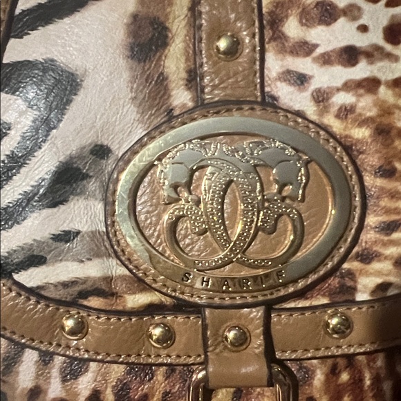 Sharif Animal Print Shoulder Bag - Picture 2 of 7